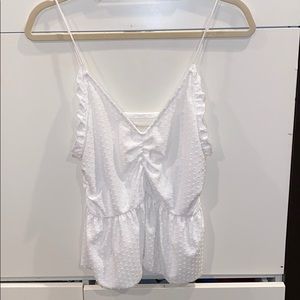 Urban Outfitters White Spaghetti Strap Top